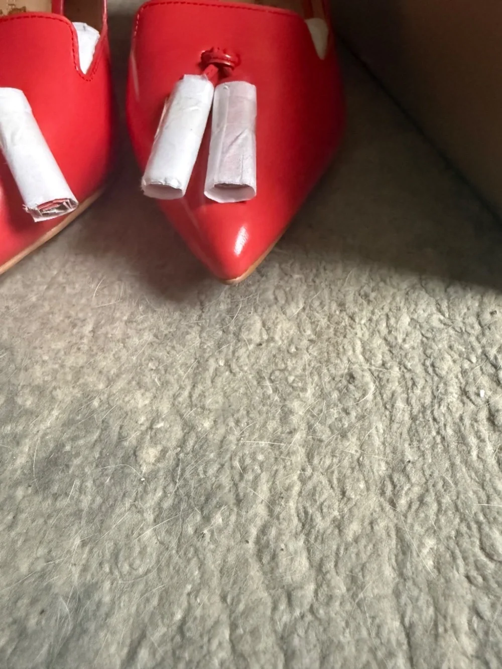 Banana Republic Women's Leather Pink Pointed Heels w/ Tassel Detail, 8.5, New